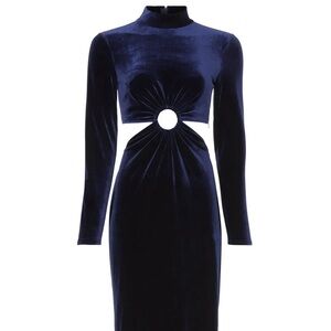 Ronny Kobo black size M backless dress